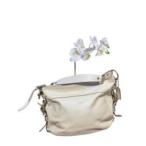 Vintage coach hobo leather bag